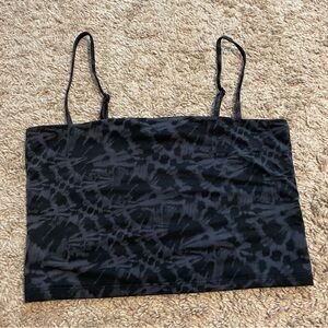 Cropped Square Neck Tank